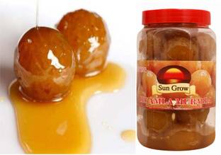 Sun Grow Amla Murabba (900 g) Low Processed Great for Immunity Booster in Reusable Jar Amla Murabba