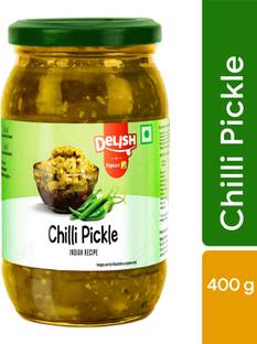 Delish by Flipkart Green Chilli Pickle