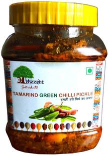 Abheesht Tamarind Green Chilli Pickle Imli Hari Mirch Achar | Pickles in Mustard Oil Tamarind Pickle