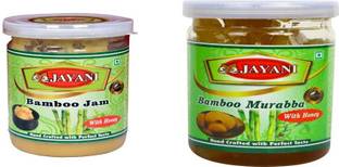 JAYANI Combo of Bamboo Jam & Bamboo murabba with Honey 350 gm each Bamboo Murabba