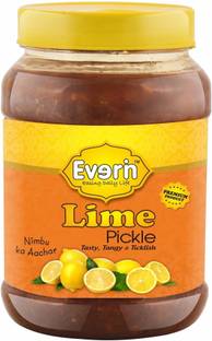 Everin Homemade Tasty Tangy and Ticklish Lime Pickle