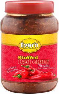Everin Homemade Tasty Tangy and Ticklish Red Chilli Pickle