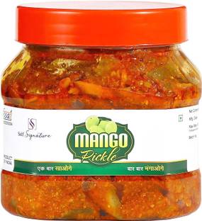 self signature Mother's Recipe Mango Pickle, Keri Ka Achaar Mango Pickle