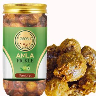 Gapru Punjabi Amla/Indian Gooseberry Pickle- Punjabi -Amla Ka Achar 400 GM Amla Pickle