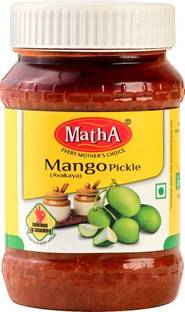 MathA Mango Avakaya Pickle - Natural Ingredients - Premium Quality Achar Mango Pickle