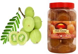 Sun Grow Amla Murabba Naturally Preserved Homemade Awla Murabba Traditional Recipe 900g Amla Murabba