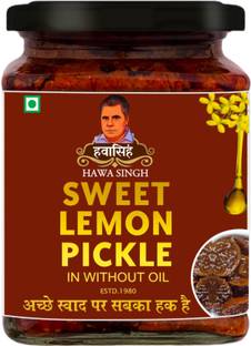 Hawa Singh Khatta Meetha Lemon Pickles Nimbu Ka Achar 250gm Homemade Recipe Lemon Pickle