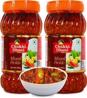 Chokhi Dhani Foods Mixed Pickle 500gm Mixed Pickle
