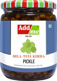 Add me Home Made Ker Teet Rajasthani Pickles Achar 500gm Glass Jar Tenti Pickle