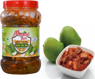 Natural Taste Ramkela Mango Pickle Seedless Ramkela Aam Ka Achar Very Less Oil (800 gms) Mango Pickle