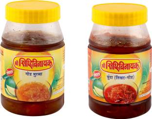 Shree Siddhivinayak 200 gm Muramba, Red Chunda Pickles Mango Murabba