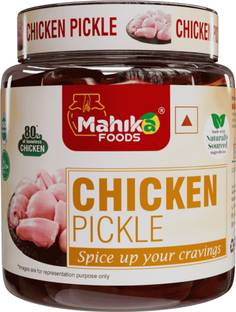 mahika foods Andhra Style Homemade Fresh Chicken Pickle Murgh Achar Taste of Tradition Chicken Pickle