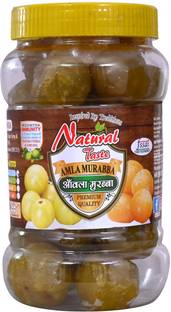 Natural Taste Amla Murabba Sweet Amla ka Murabba Marmalade Gooseberry Morabba- 800 gms Amla Murabba