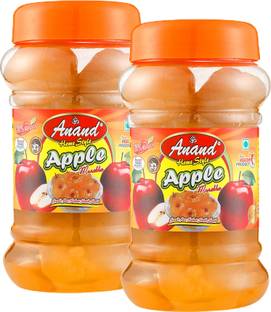 ANAND Home Made Apple Murabba Combo Pack of 2 (500 Grams Each) Apple Murabba