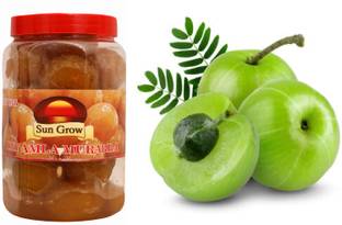 Sun Grow Amla Murabba 900 gm Naturally Preserved Mothermade Awla Murabba Immunity Booster Amla Murabba