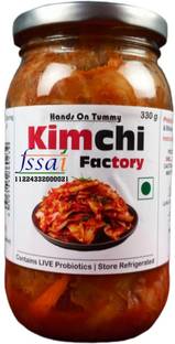 Hands on Tummy Kimchi Factory - Red Kimchi - Spicy Korean Pickle Cabbage, Radish, Carrot Pickle