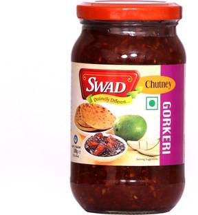 SWAD Delicious and Tangy Sweet Gor Keri Chutney / Mango Chutney / Aam Chutney - 500g Mango Pickle