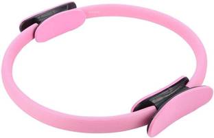 LAFILLETTE Pilates Ring with Dual-Grip Handles Fitness Magic Circle Yoga Pilates Circle Toning and Strengthening Thighs, Abs and Legs Pilates Ring