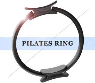 LAFILLETTE Yoga Pilates Fitness Ring For Full Body Toning Thighs /Abs/Legs Comfortable With Non Slip Dual Grip Pilates Ring