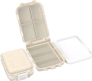Top Select 7DAYS Medicine Box Pill Tablet Case Organizer Portable for Travel Pill Box PACK OF 1 Pill Box
