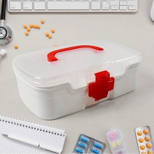 Nestwell NA Small Medical First-aid Box Pill Box