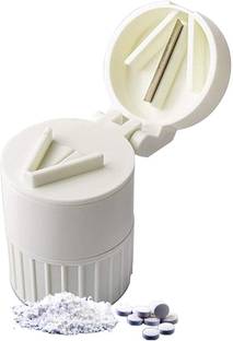 NSUSU Tablet Cutter, Crusher, and Organising Medicines A Pill Splitter Cutter, Crusher Manual Pill Splitter