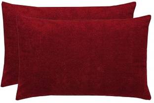 Mattress Protector Plain Cotton Filled Zipper Standard Size Pillow Protector