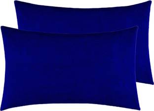 Mattress Protector Plain Cotton Filled Zipper Standard Size Pillow Protector