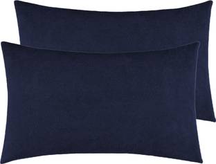 Mattress Protector Plain Cotton Filled Zipper Standard Size Pillow Protector