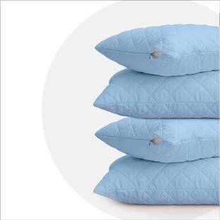 AYKA Quilted Microfibre Filled Zipper King Size Pillow Protector
