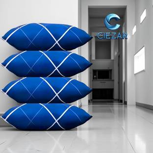 CIEZAR Luxury Microfibre Solid Sleeping Pillow Pack of 4