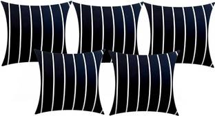 ACTOS Microfibre Bolster Pack of 7 Stripes 5 Cushion And 2