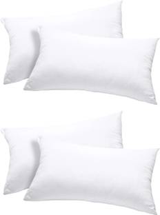 VLYSIUM PERFECT SLEEPER stripe 12*18 cushions for sofa or chair pillows set (45cm*30cm) Polyester Fibre Solid Lumbar Pillow Pack of 4