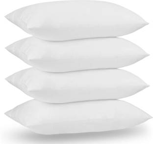 KUBER INDUSTRIES Microfibre Solid Sleeping Pillow Pack of 4