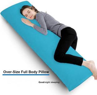 मॉम मून Ultra Soft Full Body Pillow-Side Sleeping Pillow माइक्रोफाइबर ठोस बॉडी पिलो 1 का पैक