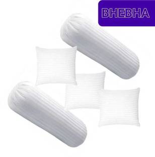 BHEBHA Microfibre Bolster Pack of 5 Abstract