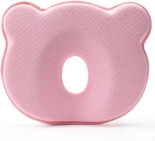 BRANDONN Memory Foam Solid Baby Pillow Pack of 1