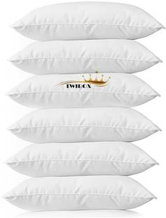 TWIROX Cotton Sleeping Pillow Pack of 6 Solid LUXURY & SOFT