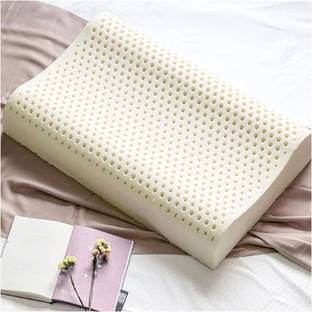 RSP COTTON WORLD Latex Orthopaedic Pillow Pack of 1 Solid
