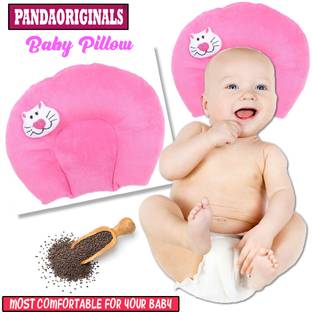 Pandaoriginals Mustard Seeds Toons & Characters Baby Pillow Pack of 1