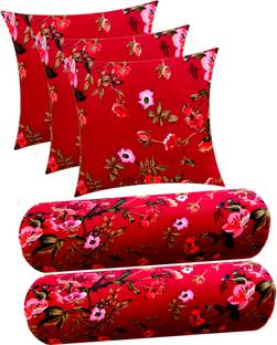 ACTOS Microfibre Cushion Pack of 5 Floral