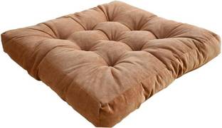 Hundur Store Microfibre Floor Cushion Pack of 1 Solid