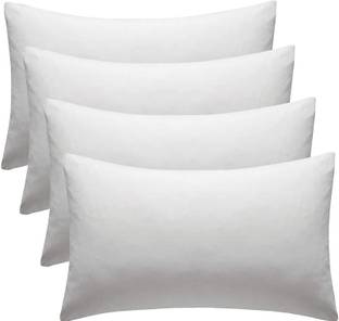 Prima Facie Cotton Solid Sleeping Pillow Pack of 4