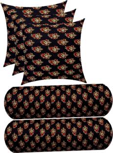 ACTOS Microfibre Cushion Pack of 5 Floral