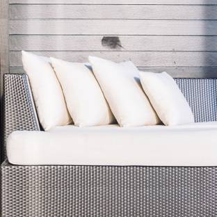 Gilson Microfibre Cushion Pack of 4 Solid 16 x 16 Inch