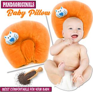Pandaoriginals Mustard Seeds Toons & Characters Baby Pillow Pack of 1