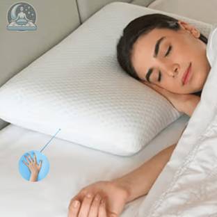 Sleep Yoga COMFORT PILLOW(ULTRA SOFT ) Latex, Gel, Memory Foam Solid Orthopaedic Pillow Pack of 1