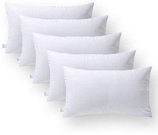 GULSAM Cotton Solid Sleeping Pillow Pack of 5