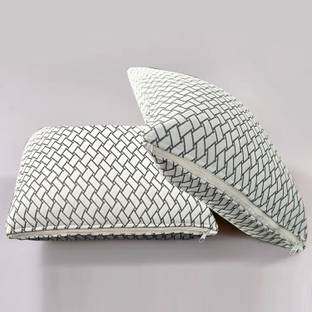 AVI 100% Natural Latex Geometric Orthopaedic Pillow Pack of 2