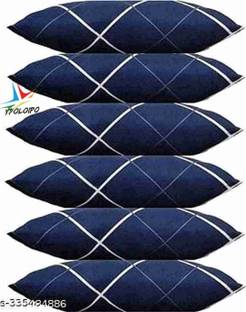 YPOLOIPO Polyester Fibre Sleeping Pillow Pack of 6 Solid LUXURY